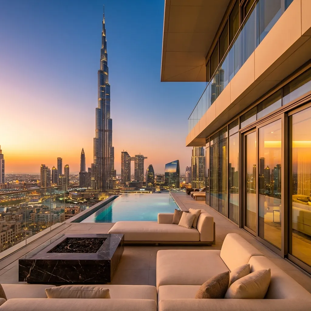 Astra Terra - Luxury Dubai Real Estate with Burj Khalifa View