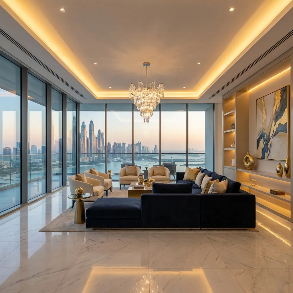 Dubai Luxury Real Estate Background